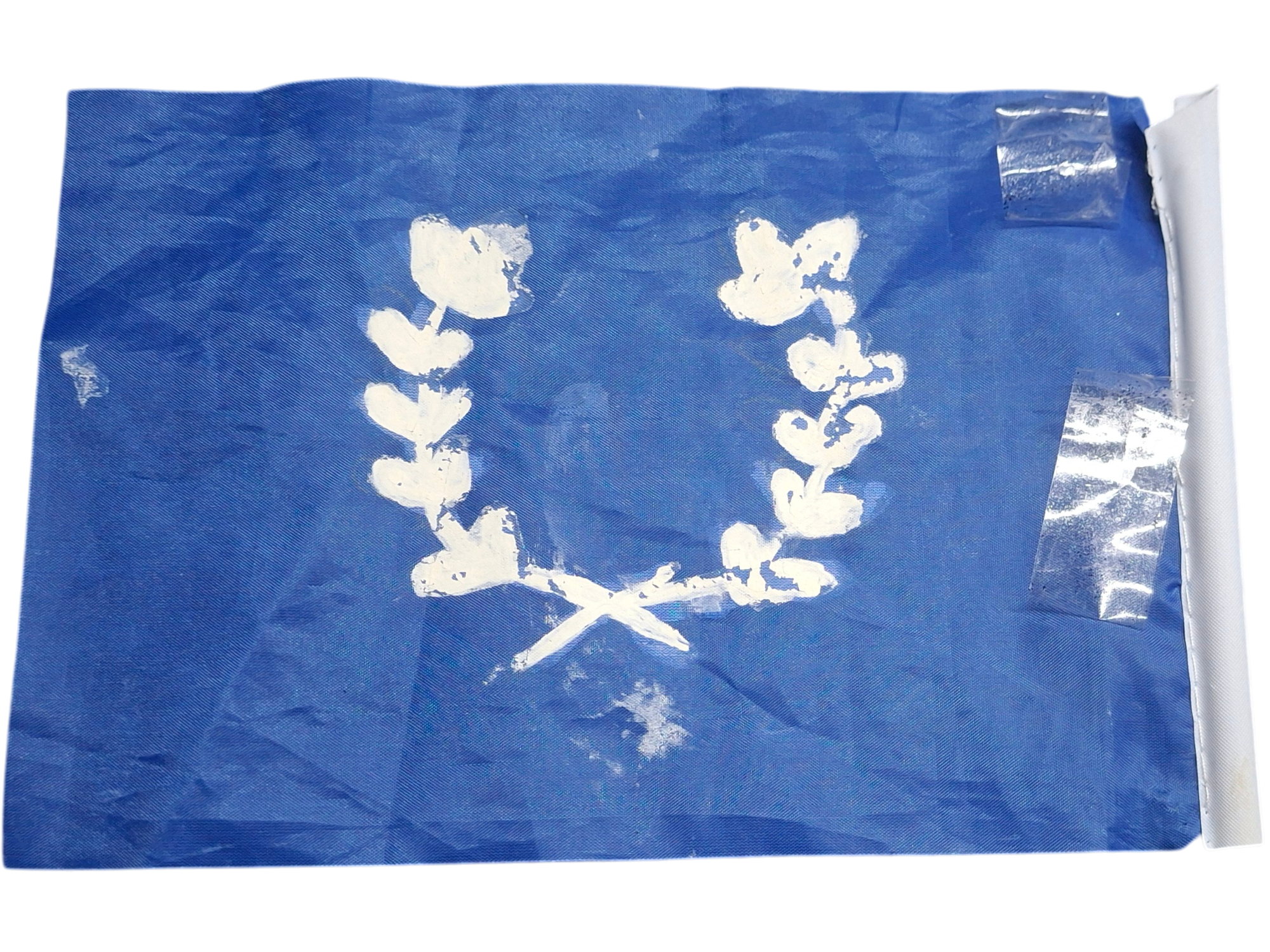 Back of Greek flag